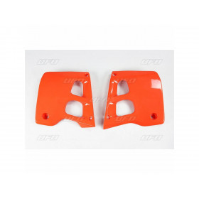 Ouïes de radiateur UFO orange Honda CR125R/250R