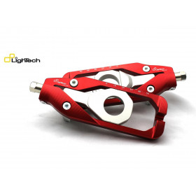 Tendeur de chaine LIGHTECH rouge Yamaha MT-10 - TEYA003ROS
