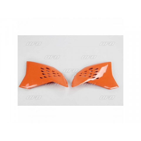 Ouïes de radiateur UFO orange KTM