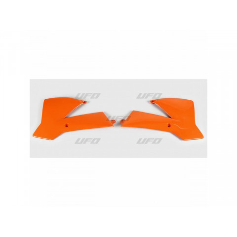 Ouïes de radiateur UFO orange KTM SX65